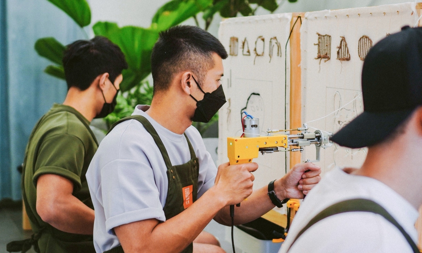 Tufting手作簇絨地毯